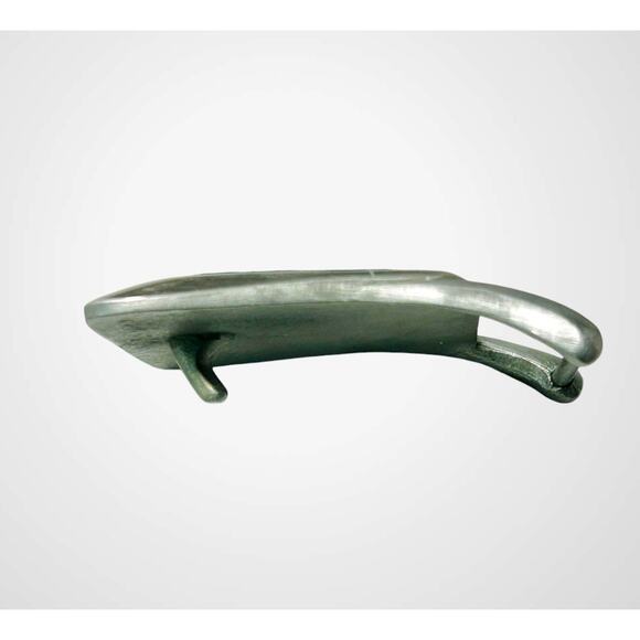 Vintage University Alabama Belt Buckle 70s 80s Crimson Tide 3D Raised Design - Picture 4 of 6